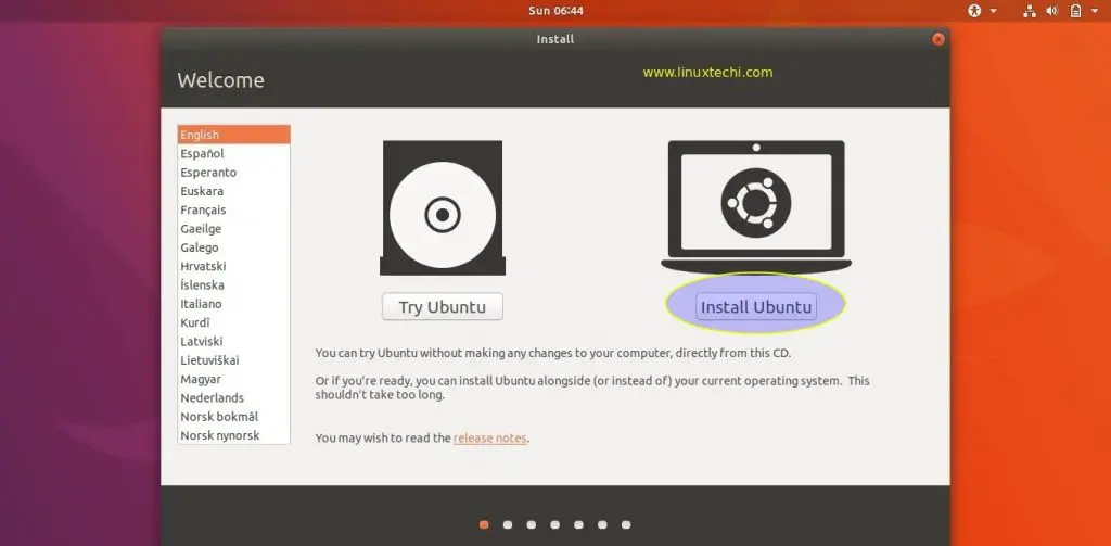 Install-Ubuntu-option-Ubuntu17-10
