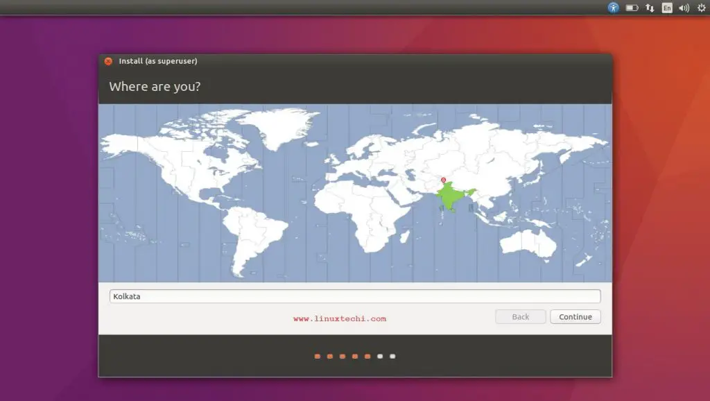 Location-Layout-Ubuntu-Installation