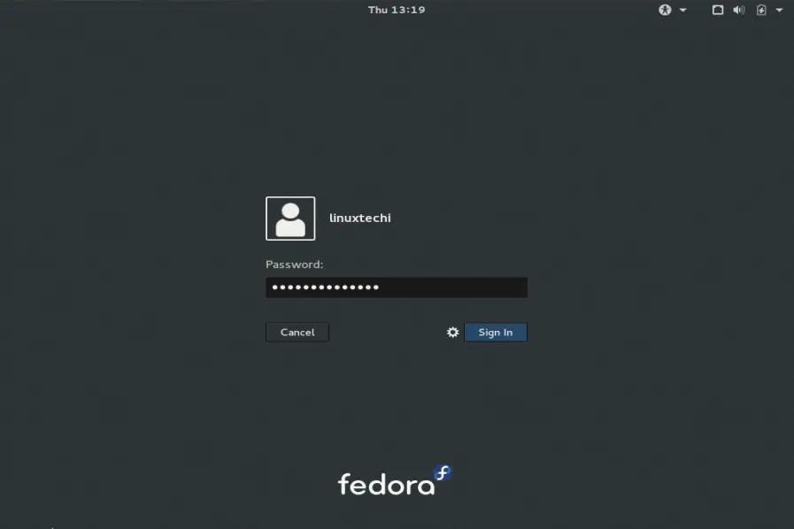 login-screen-fedora23