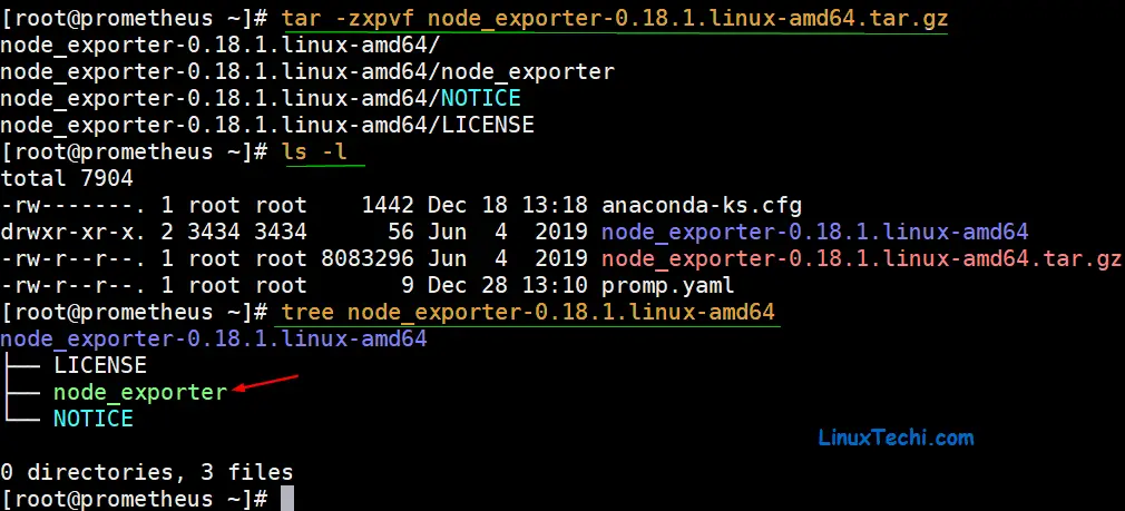 Extract-Node-Exporter-CentOS8