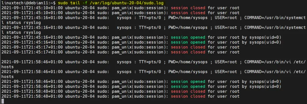 Real-Time-Remote-Client-sudo-logs-with-rsyslog